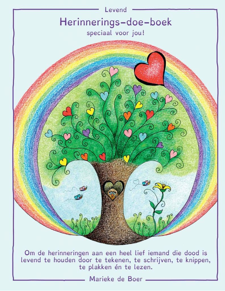 Kinderen die rouwen, het succesvolle ‘Herinnerings-doe-boek’ neemt hen mee door het proces