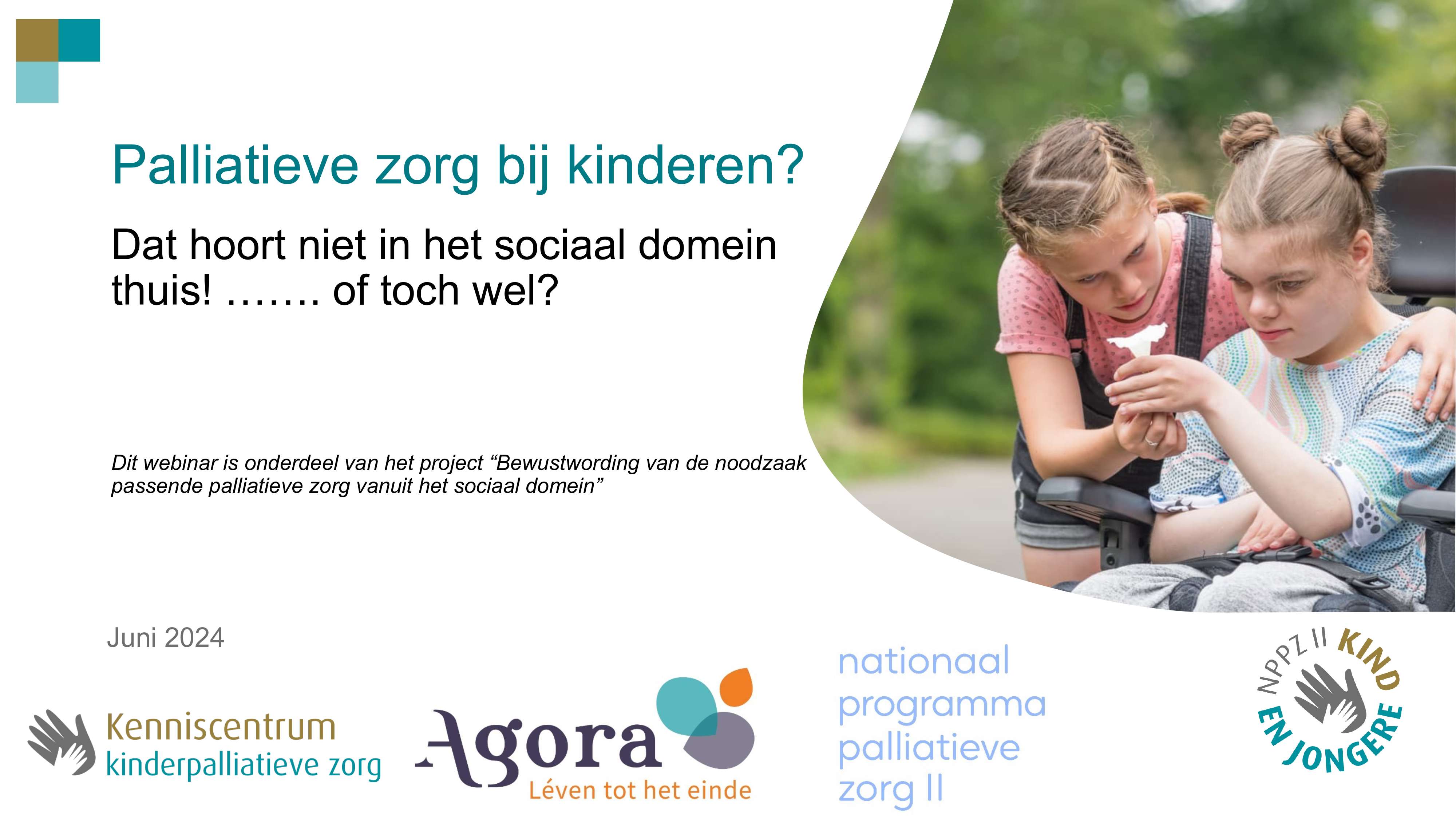 Terugblik Webinar De rol van het sociaal domein in kinderpalliatieve zorg    